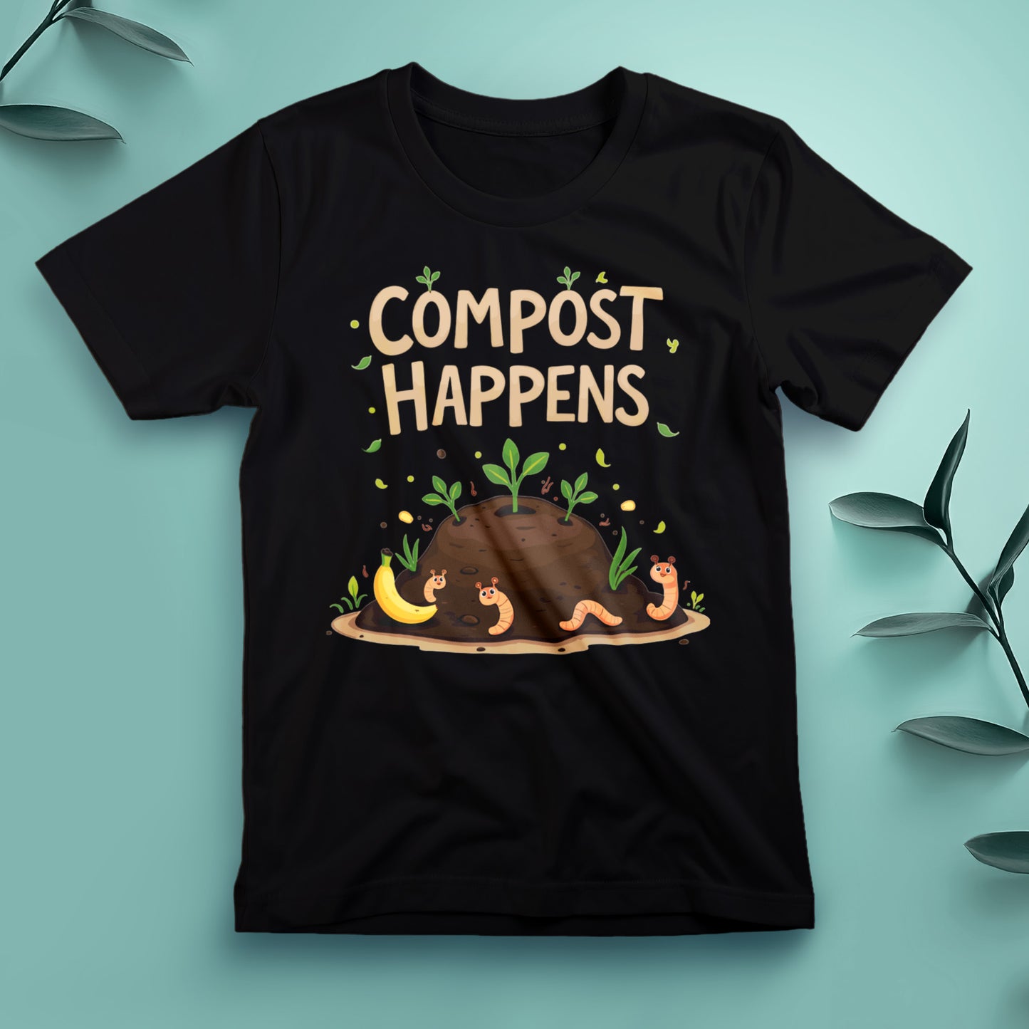 Compost Happens - Tee, Unisex