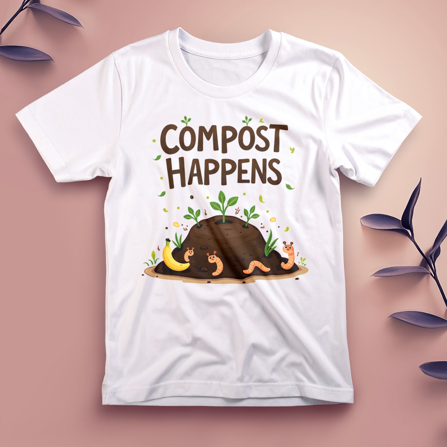 Compost Happens - Tee, Unisex