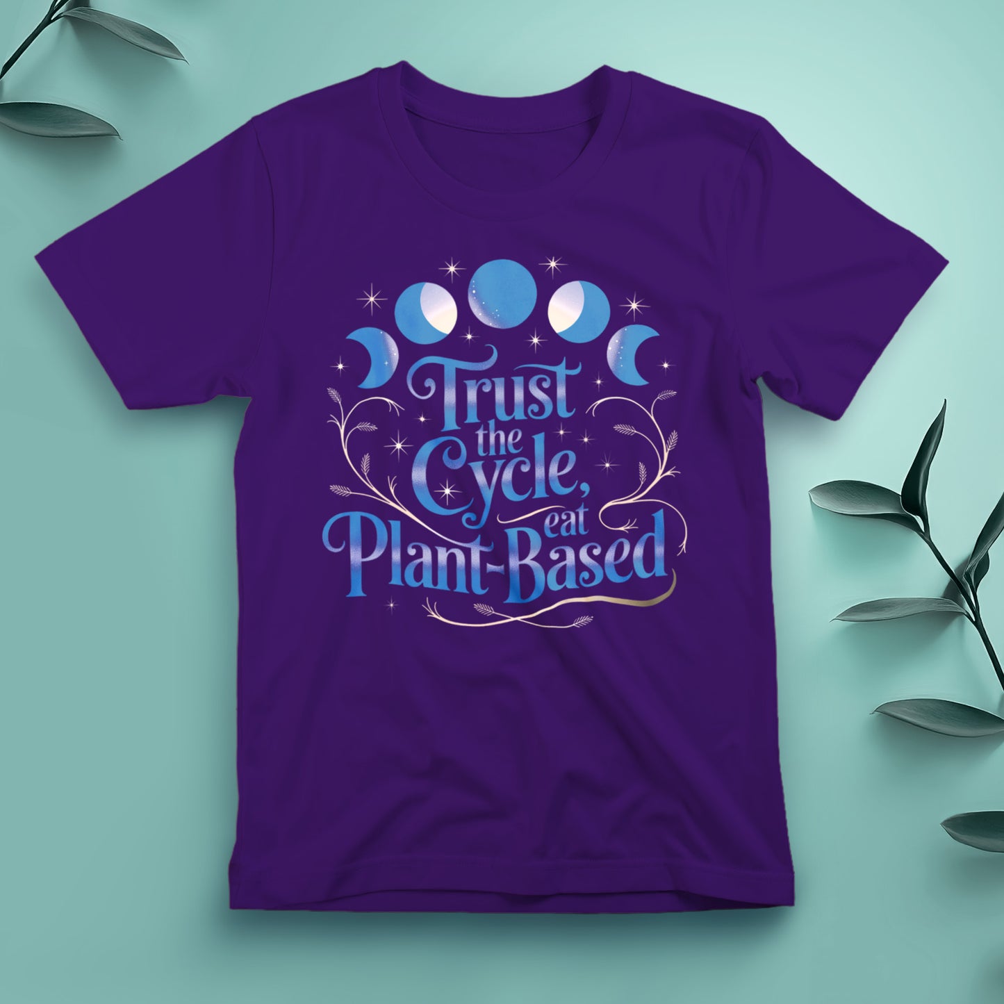 Trust the Cycle, Eat Plant-Based - Tee, Unisex