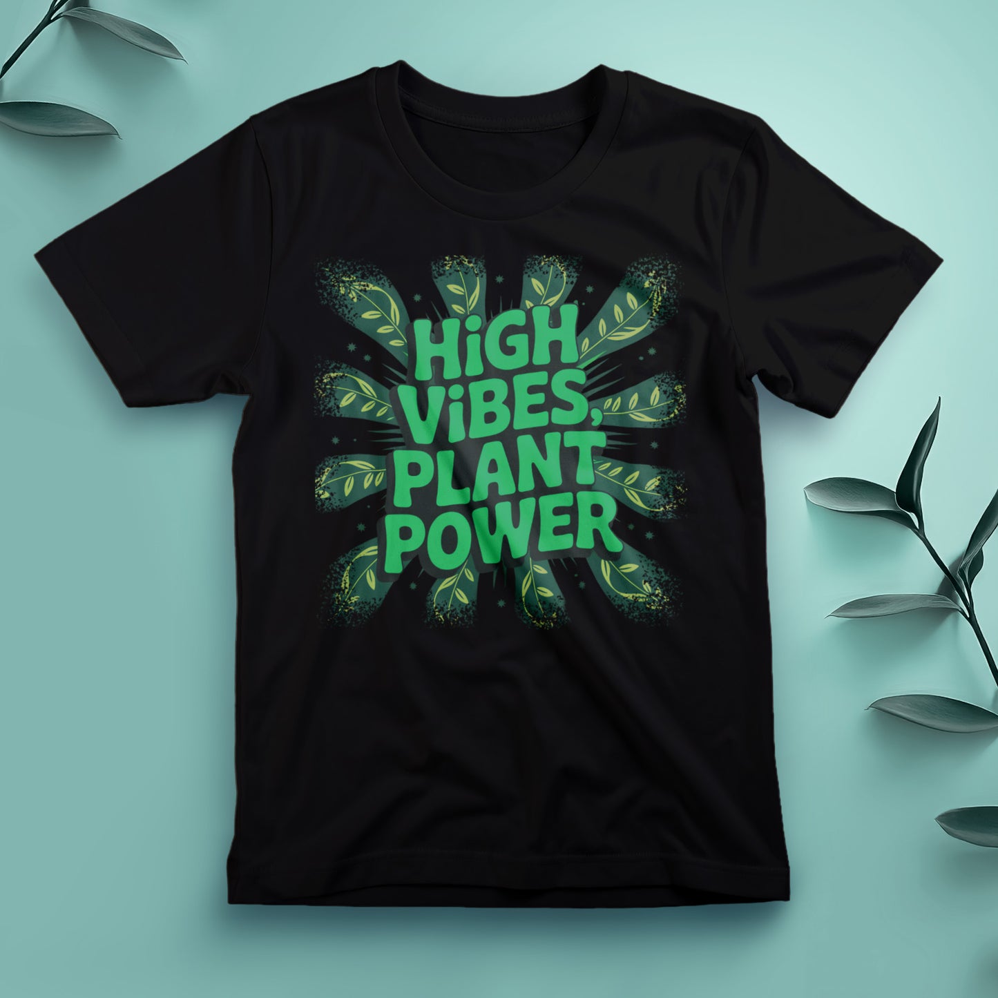 High Vibes, Plant Power - Tee, Unisex
