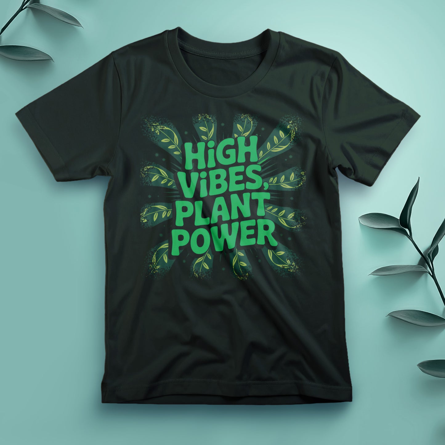High Vibes, Plant Power - Tee, Unisex