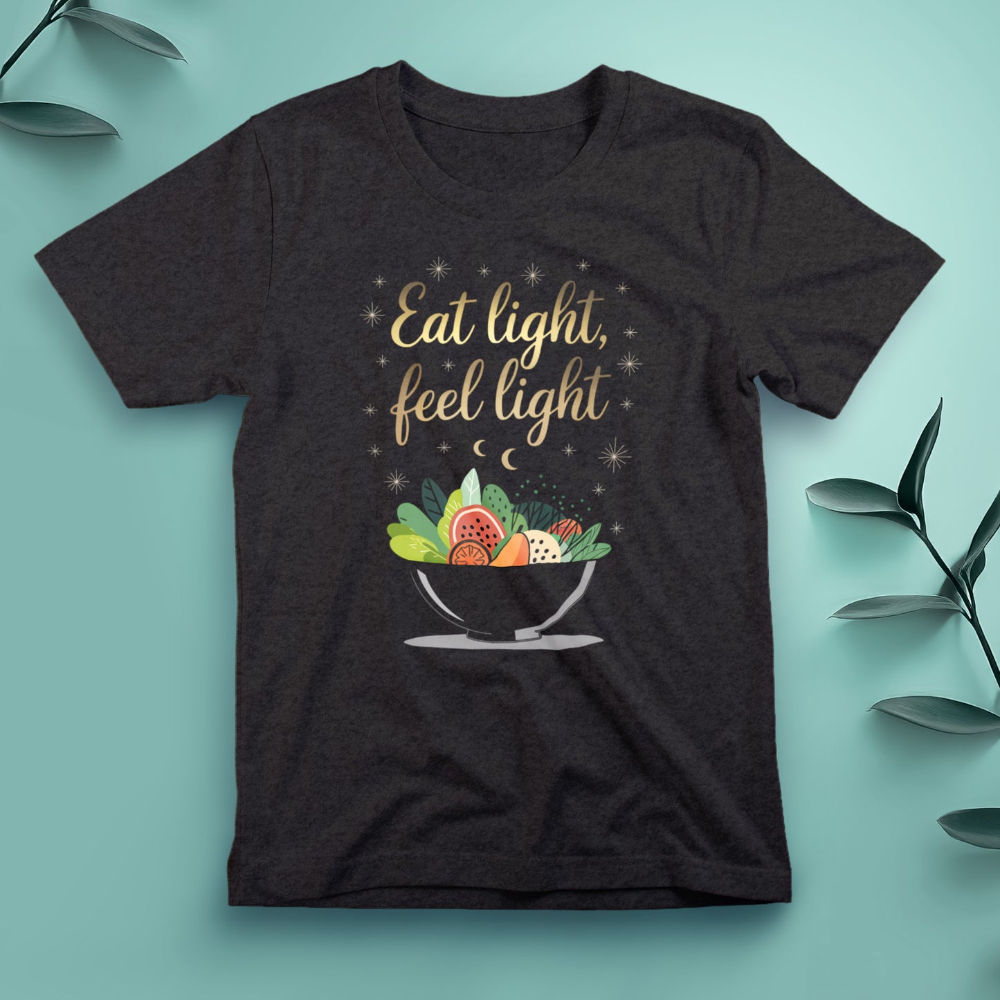 Eat Light, Feel Light - Tee, Unisex