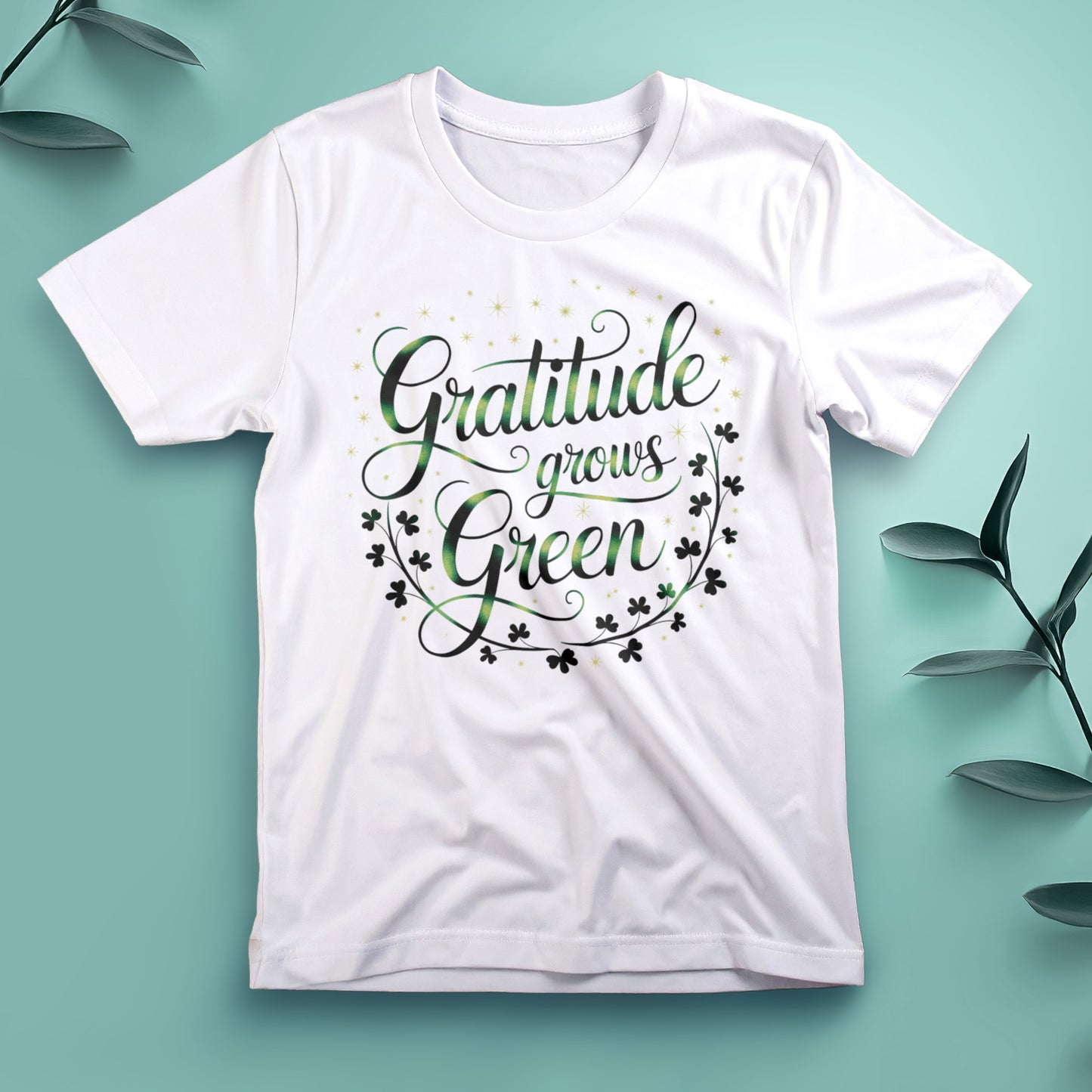 Gratitude Grows Green - Tee, Unisex