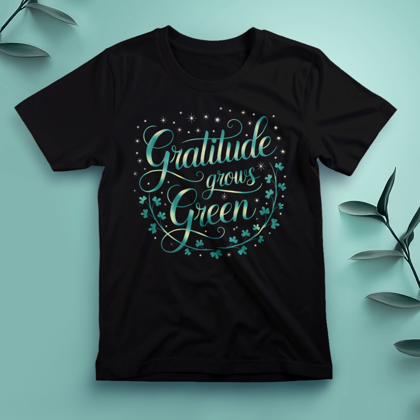 Gratitude Grows Green - Tee, Unisex