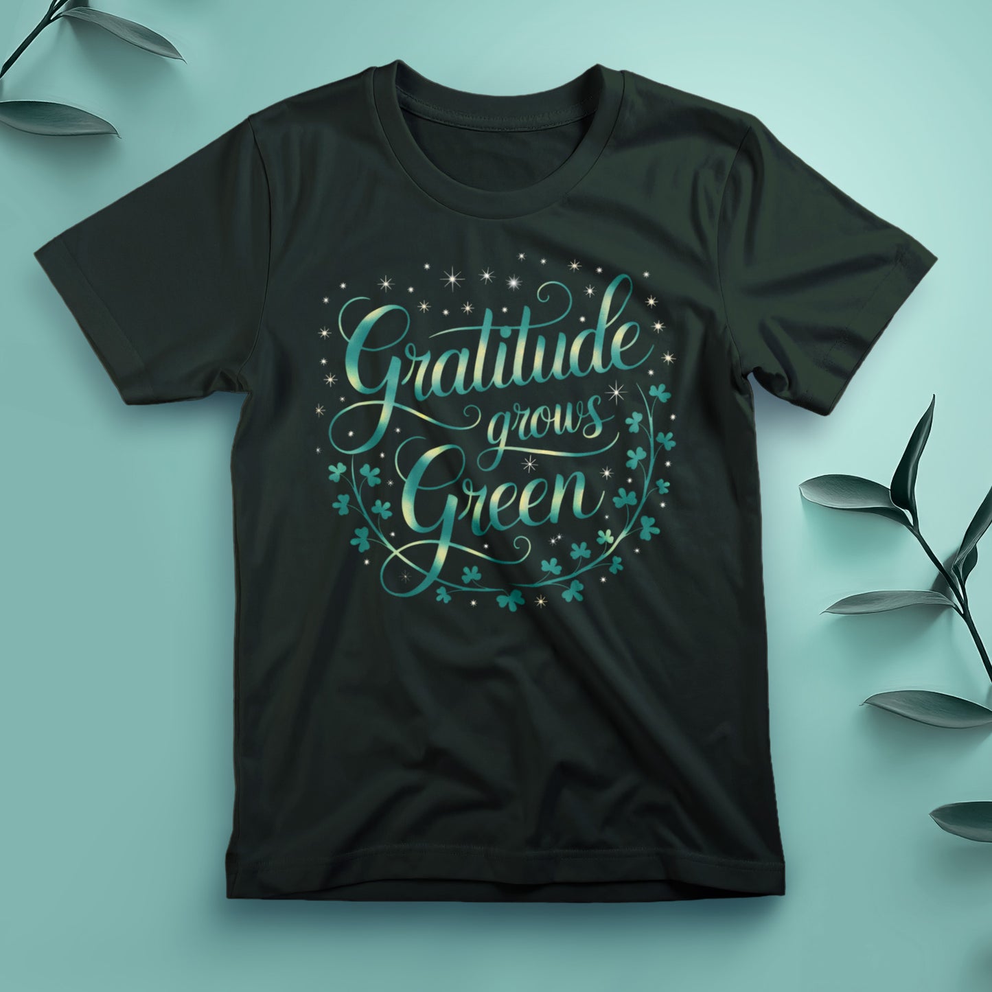 Gratitude Grows Green - Tee, Unisex