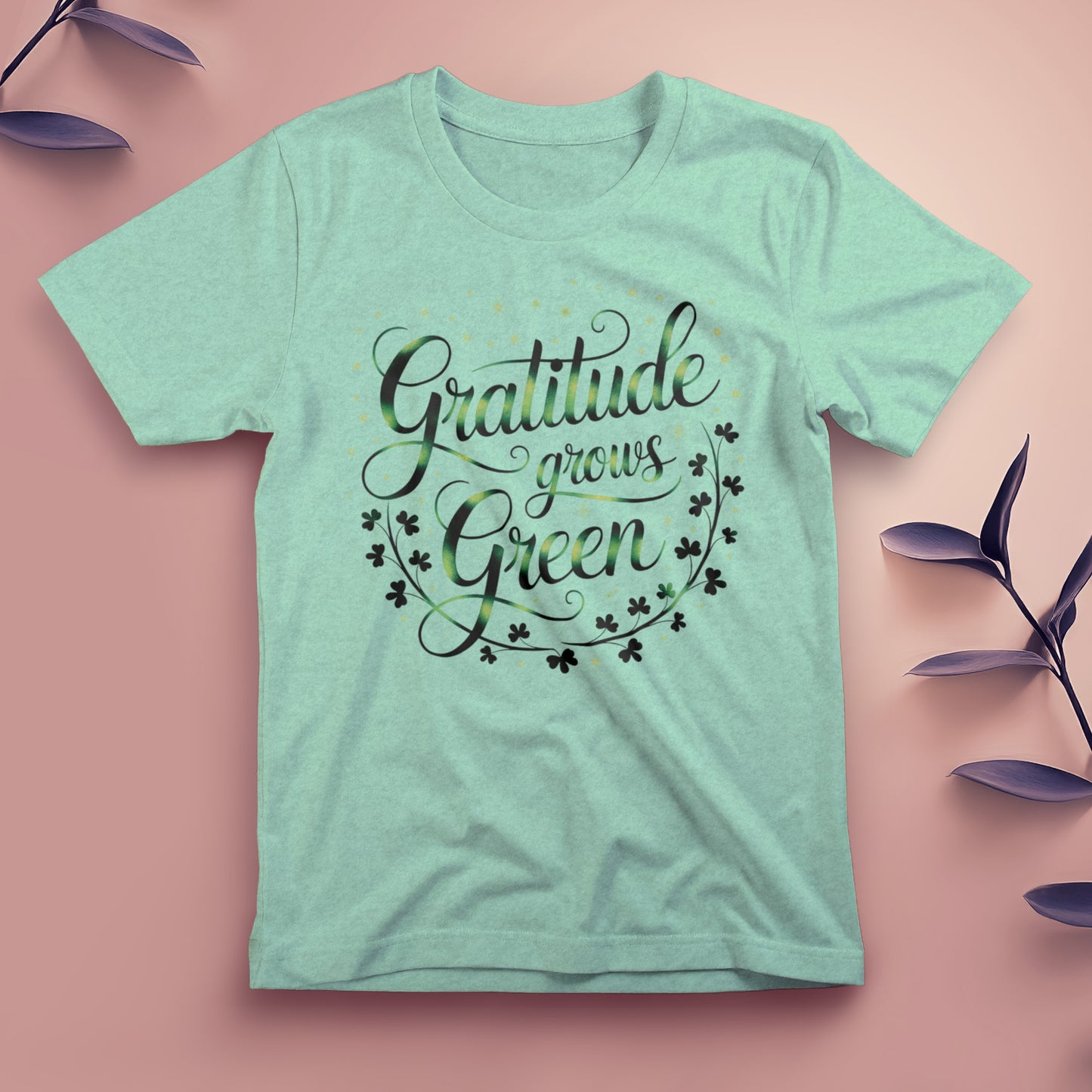 Gratitude Grows Green - Tee, Unisex