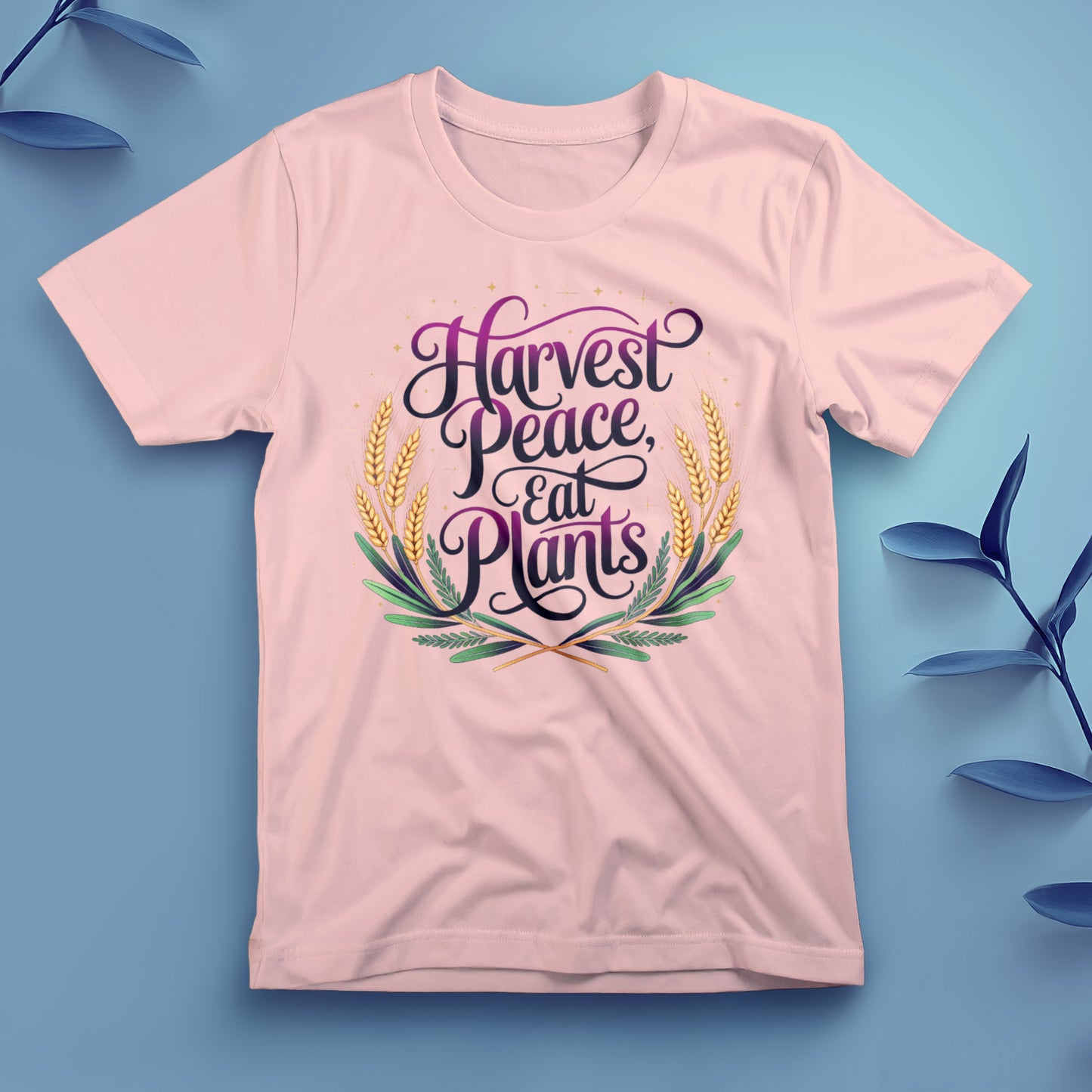 Harvest Peace, Eat Plants - Tee, Unisex