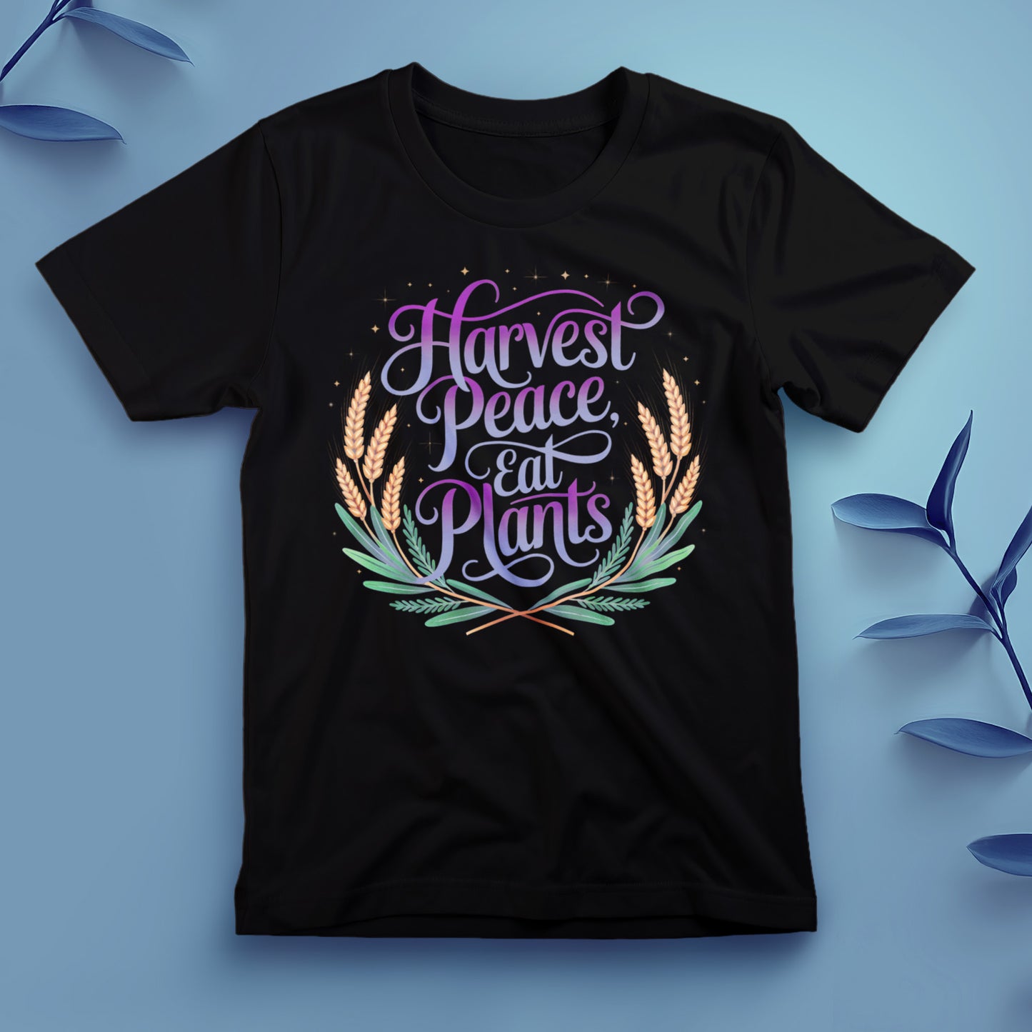 Harvest Peace, Eat Plants - Tee, Unisex