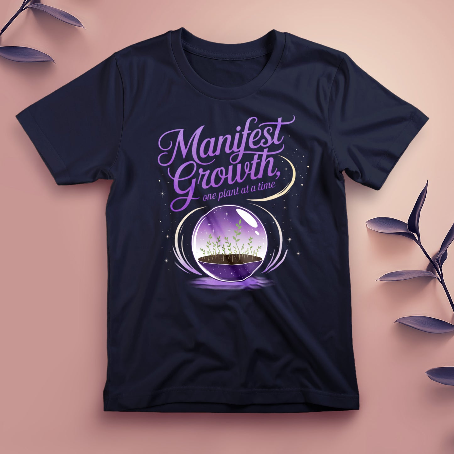 Manifest Growth, One Plant at a Time - Tee, Unisex