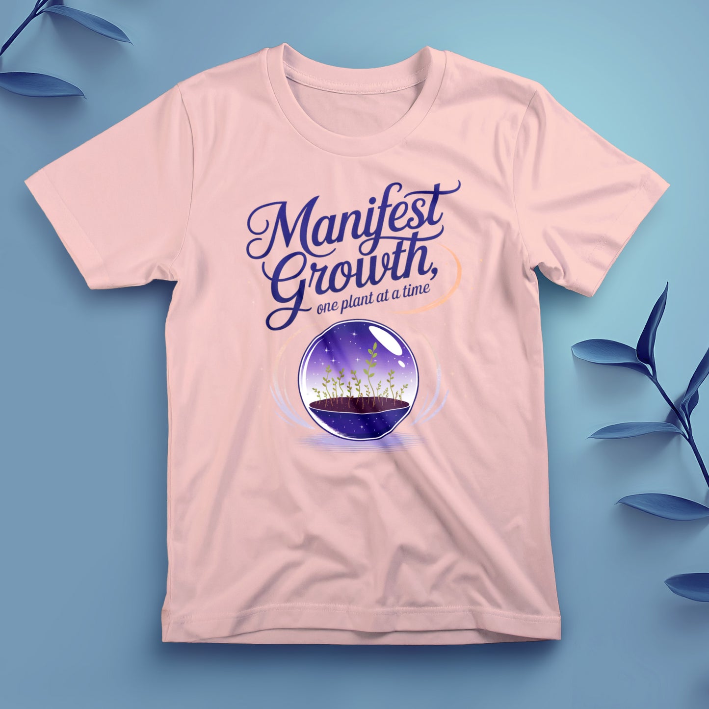 Manifest Growth, One Plant at a Time - Tee, Unisex