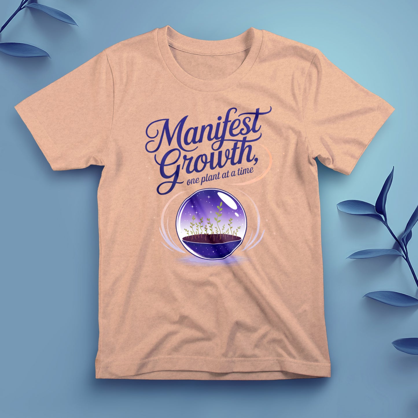Manifest Growth, One Plant at a Time - Tee, Unisex