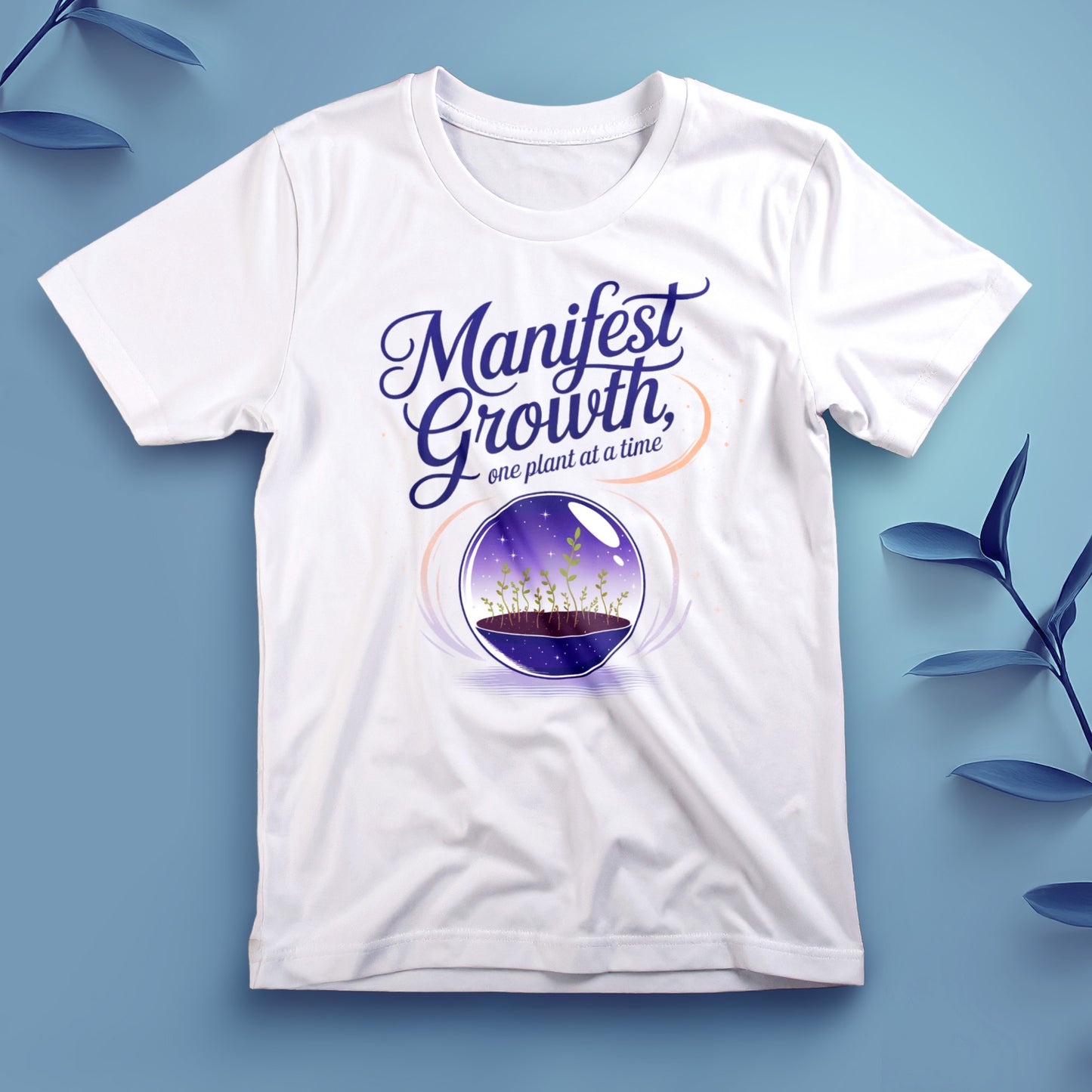 Manifest Growth, One Plant at a Time - Tee, Unisex