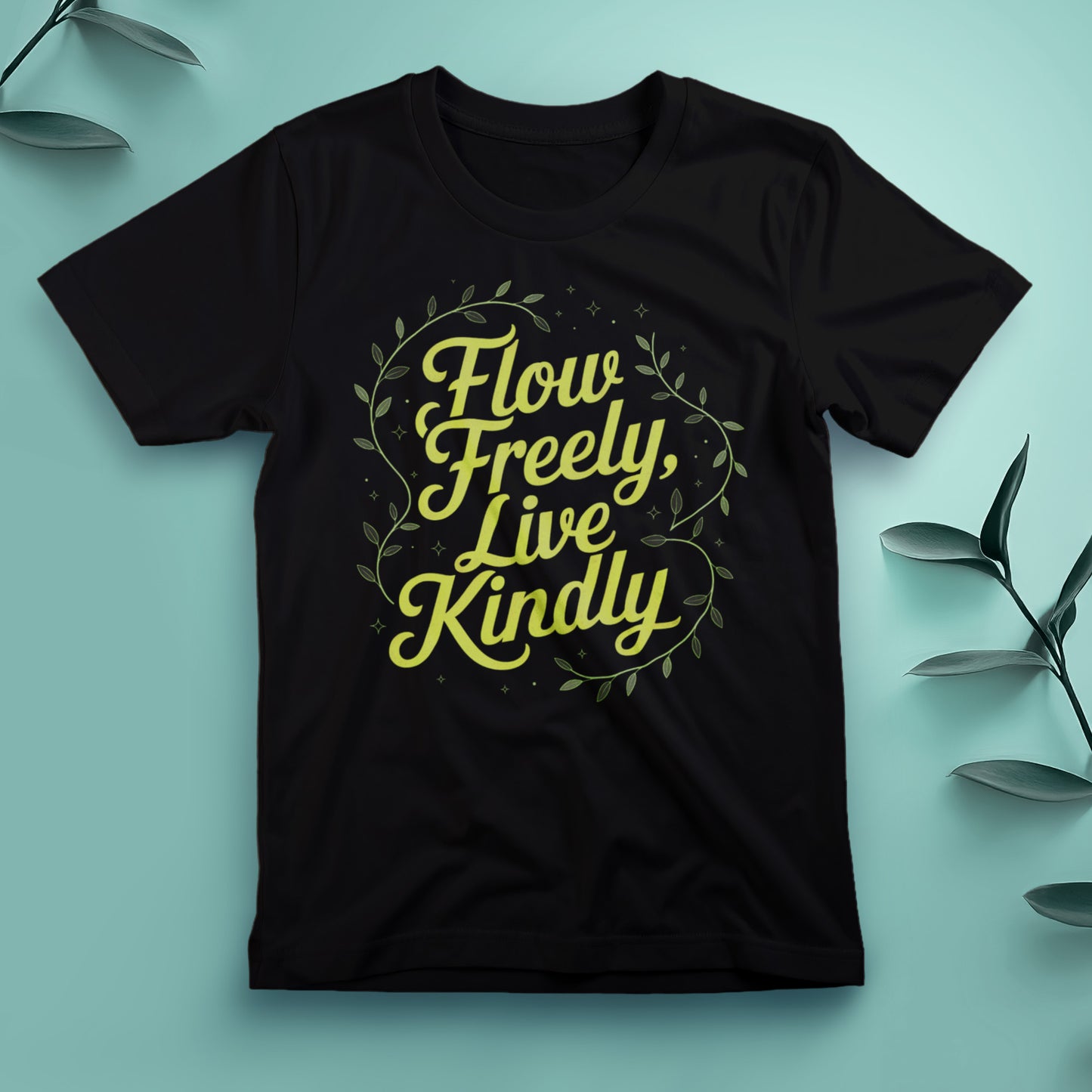 Flow Freely, Live Kindly - Tee, Unisex
