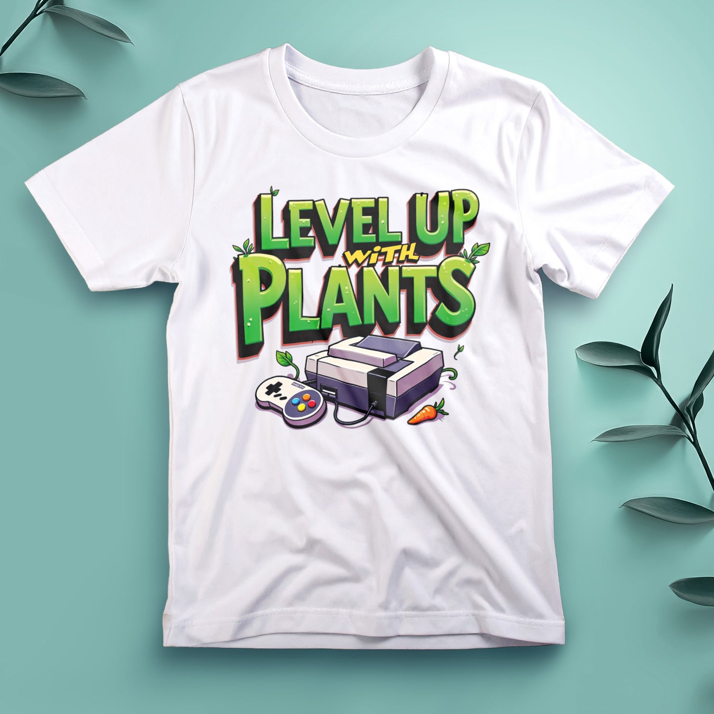 Level Up with Plants - Tee, Unisex