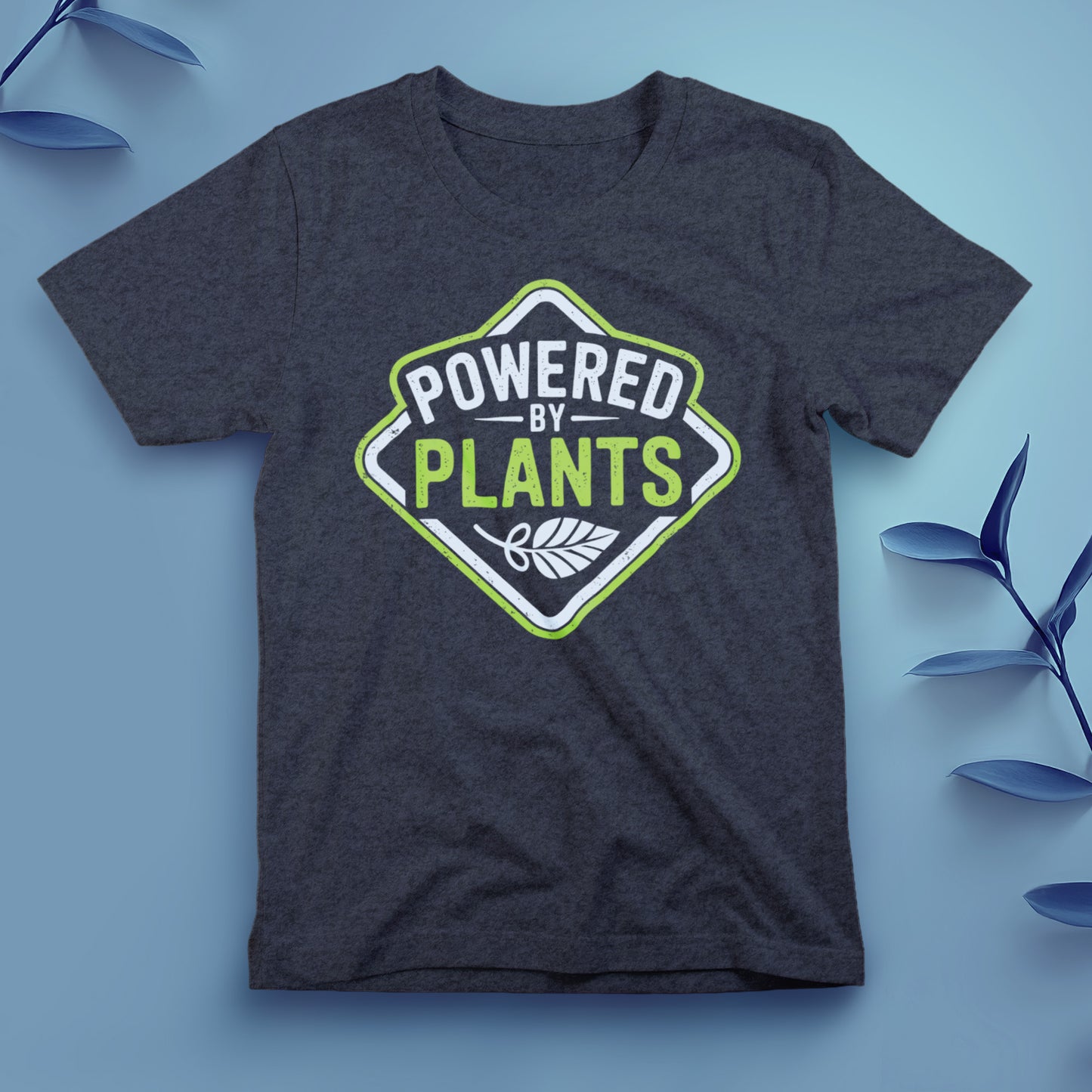 Powered by Plants (Badge) - Tee, Unisex