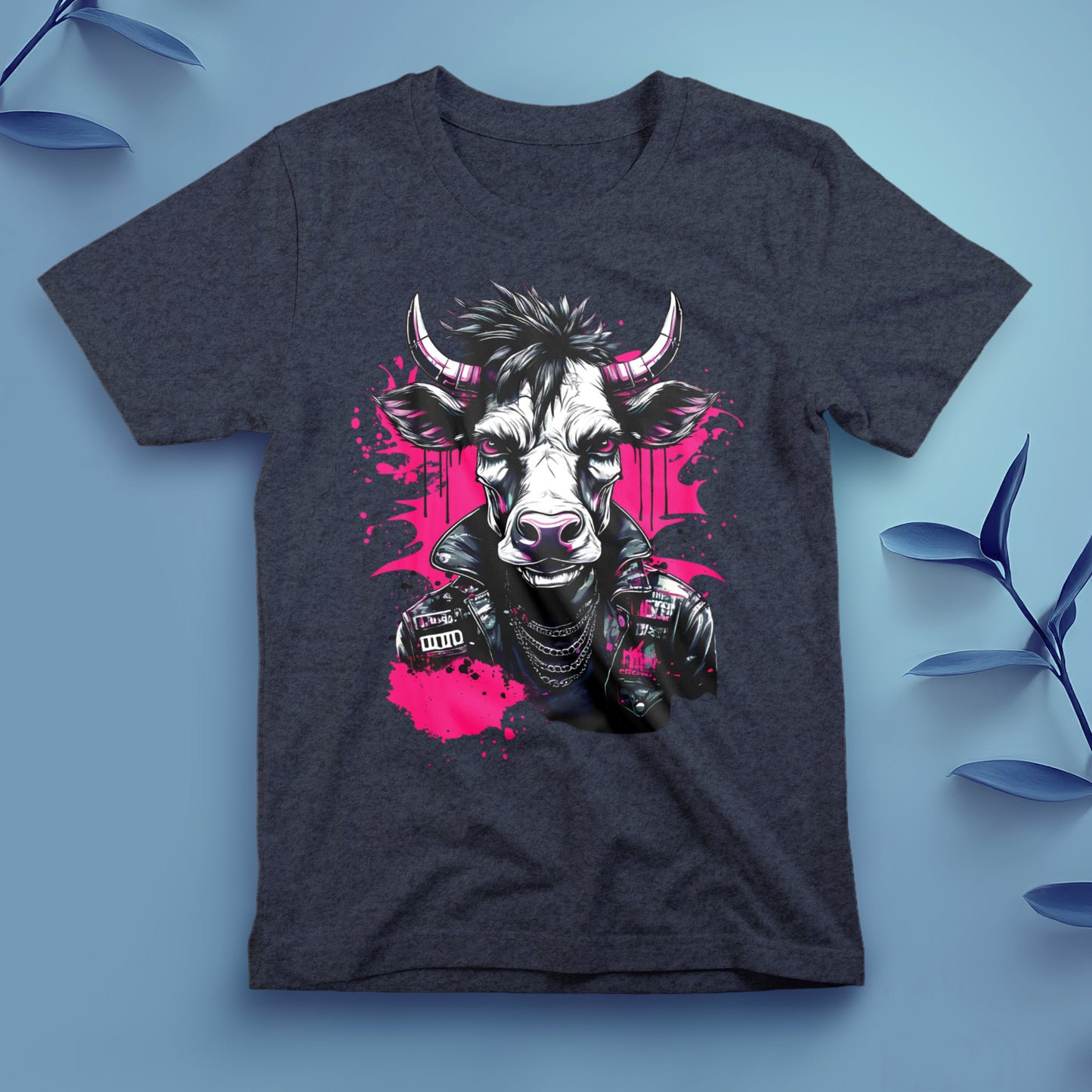 Punk Cow (Pink) - Tee, Unisex
