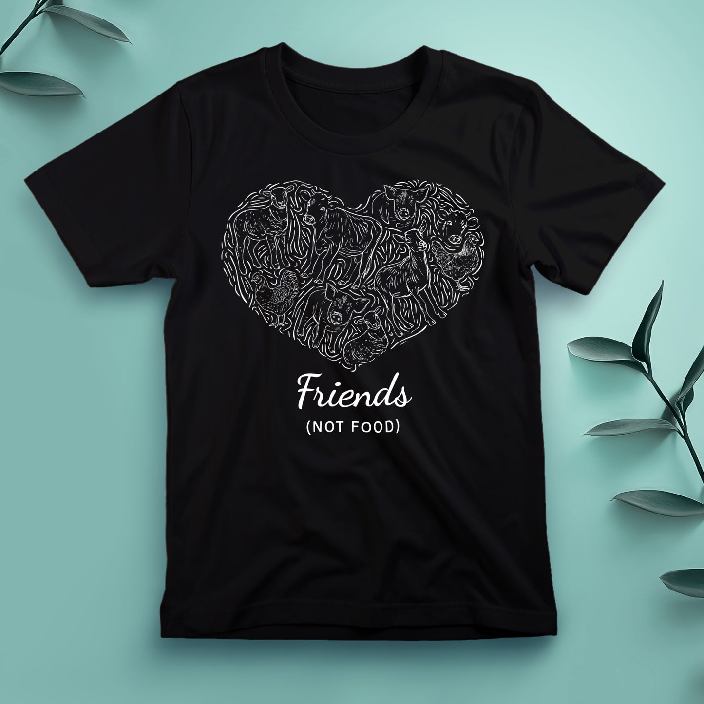 Friends Not Food - Tee, Unisex