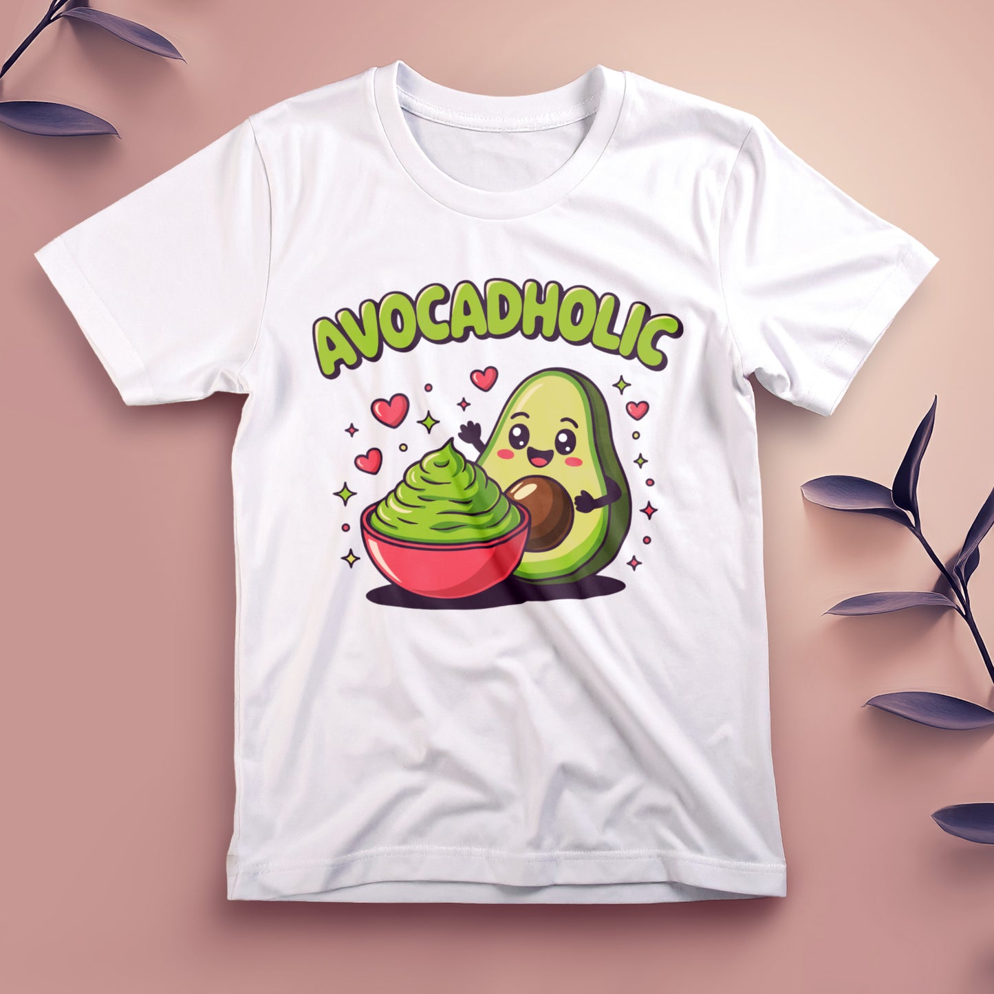 Avocadholic - Tee, Unisex