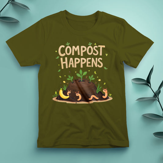 Compost Happens - Tee, Unisex