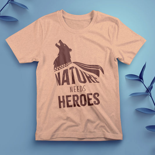 Nature Needs Heroes (2) - Tee, Unisex