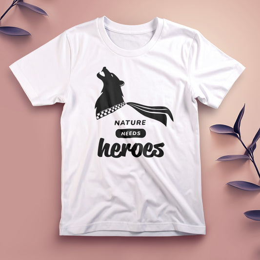 Nature Needs Heroes (3) - Tee, Unisex