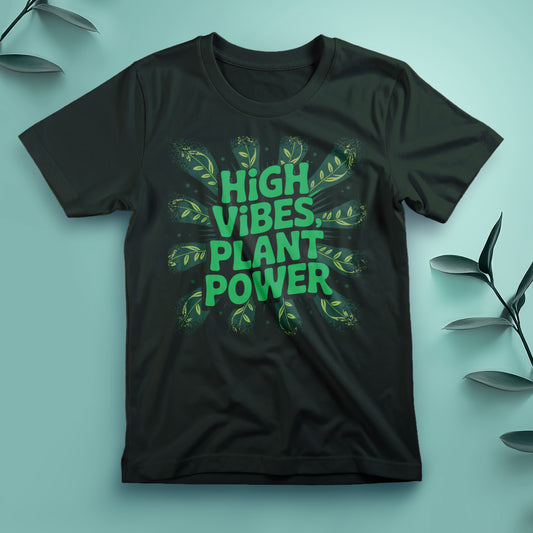 High Vibes, Plant Power - Tee, Unisex