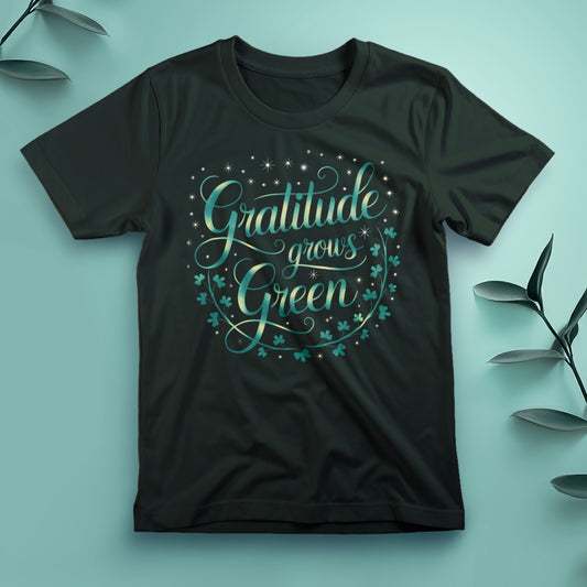 Gratitude Grows Green - Tee, Unisex