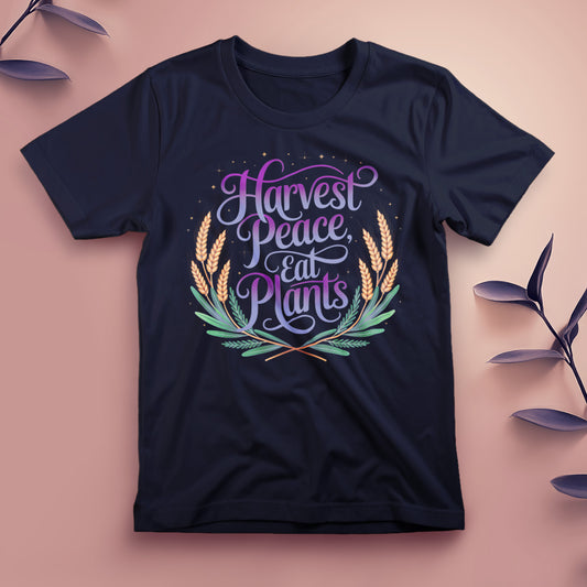 Harvest Peace, Eat Plants - Tee, Unisex