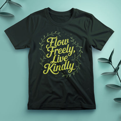 Flow Freely, Live Kindly - Tee, Unisex