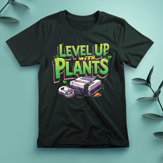 Level Up with Plants - Tee, Unisex