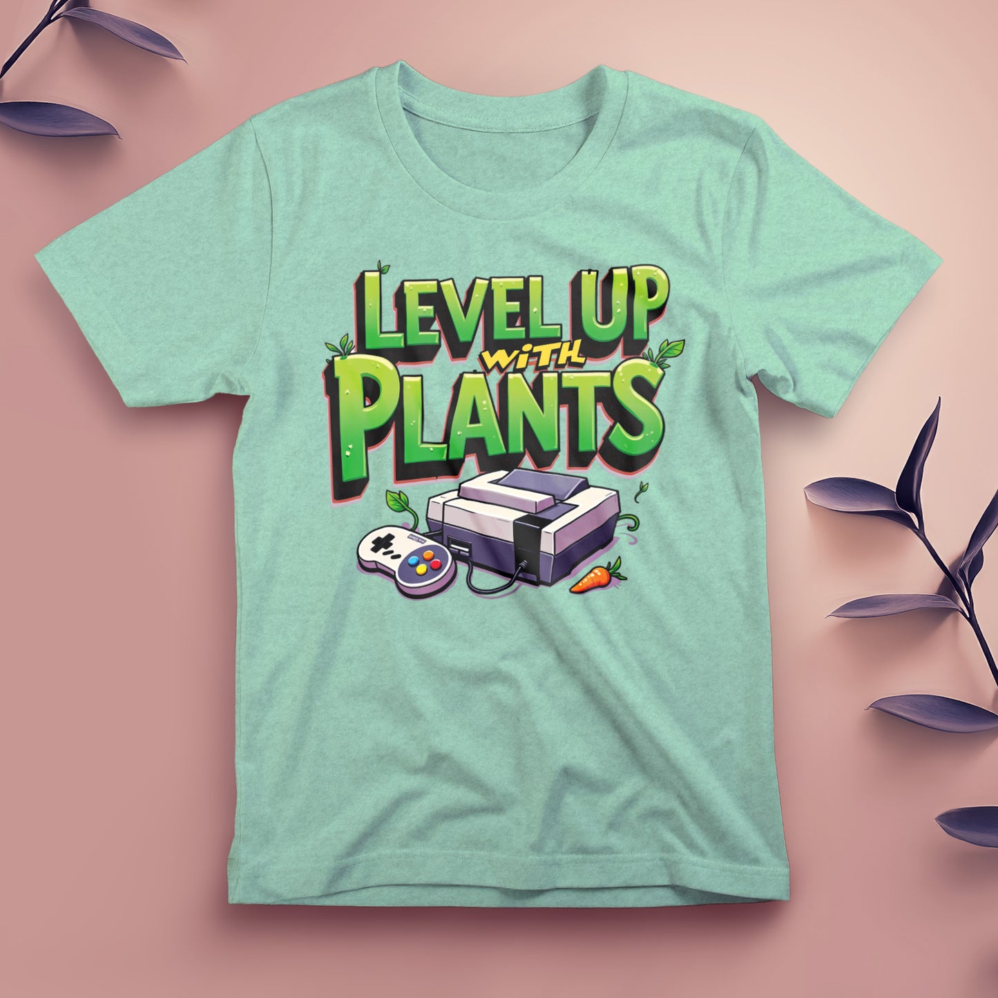 Level Up with Plants - Tee, Unisex