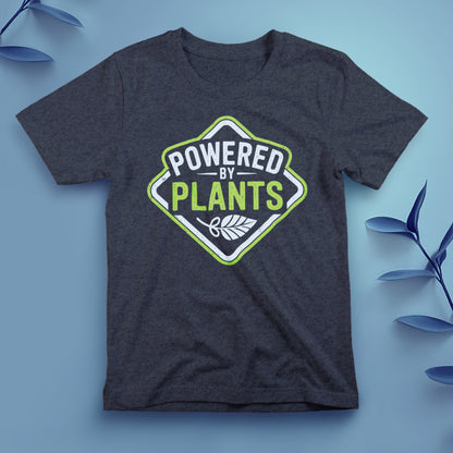 Powered by Plants (Badge) - Tee, Unisex