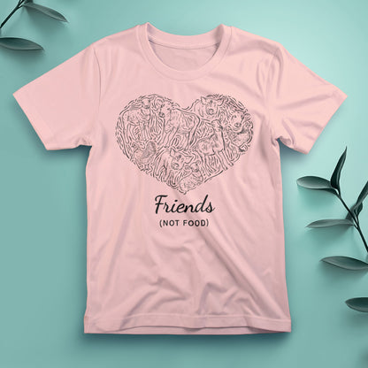 Friends Not Food - Tee, Unisex