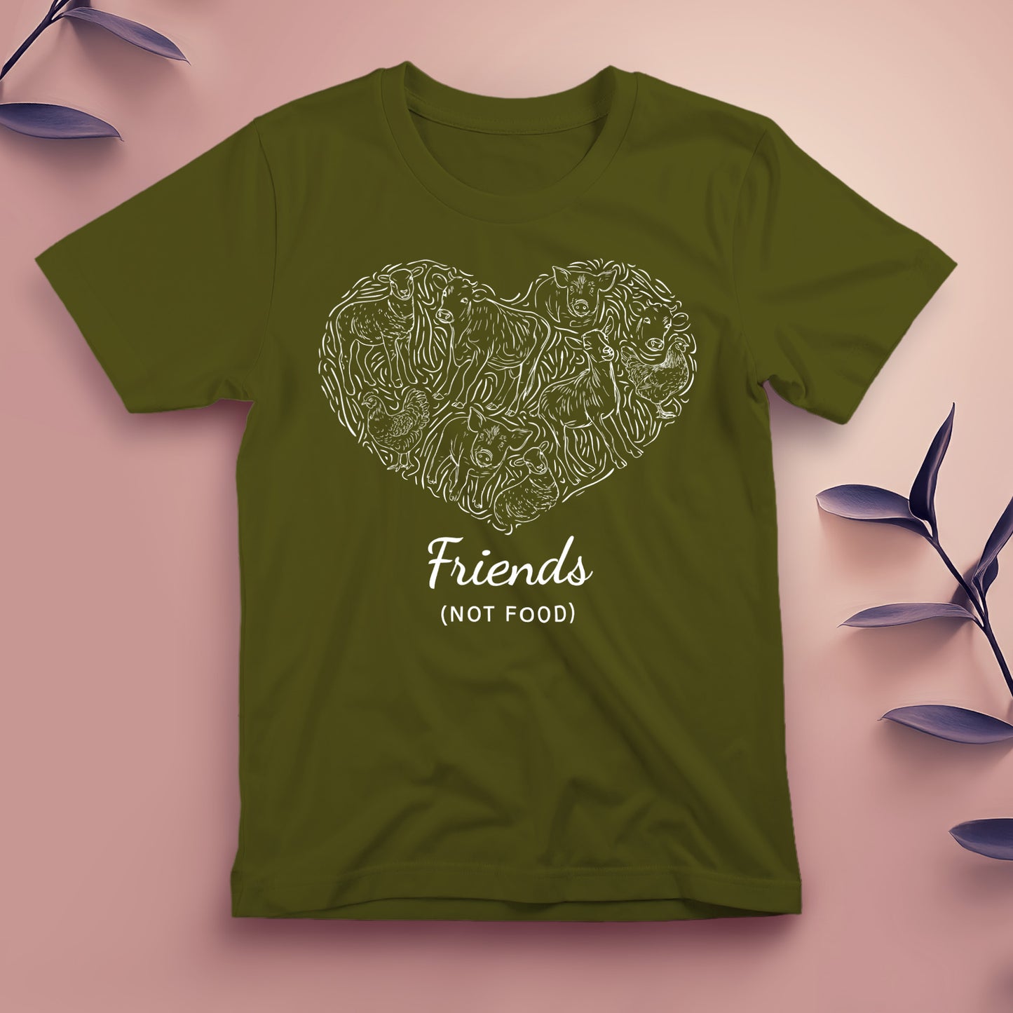 Friends Not Food - Tee, Unisex