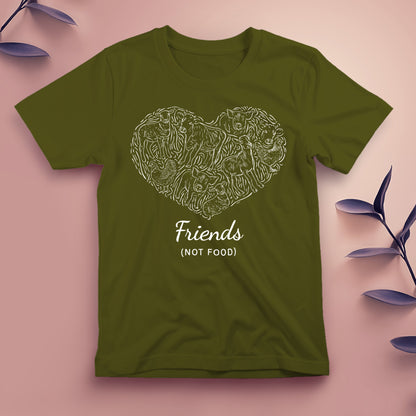 Friends Not Food - Tee, Unisex