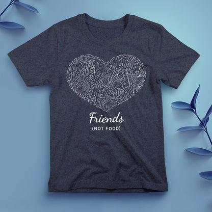 Friends Not Food - Tee, Unisex