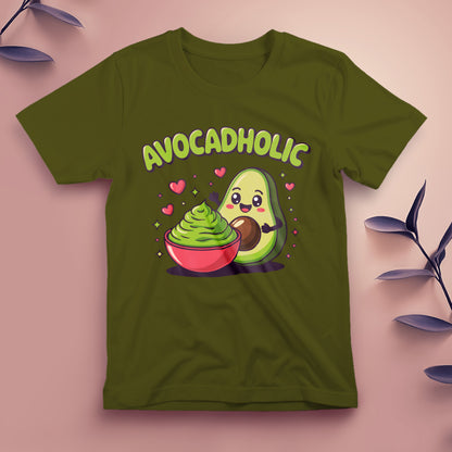 Avocadholic - Tee, Unisex